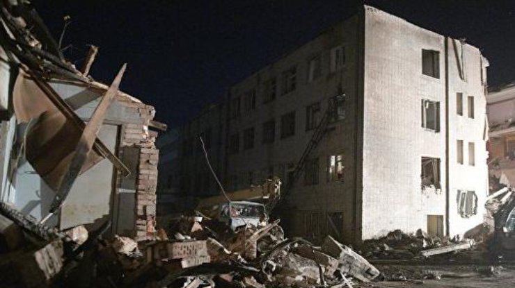 Взрыв на заводе в Санкт-Петербурге