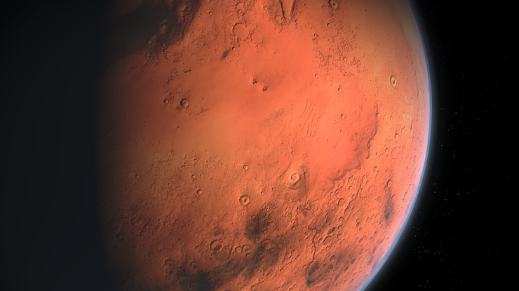 У  поверхности Марса могут быть среды с достаточным количеством кислорода для жизни. Илл.: pixabay.com