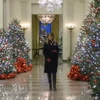 Меланія Трамп похвалилася різдвяними прикрасами Білого Дому