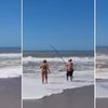 Рыбак поймал на удочку трех девочек и спас им жизнь