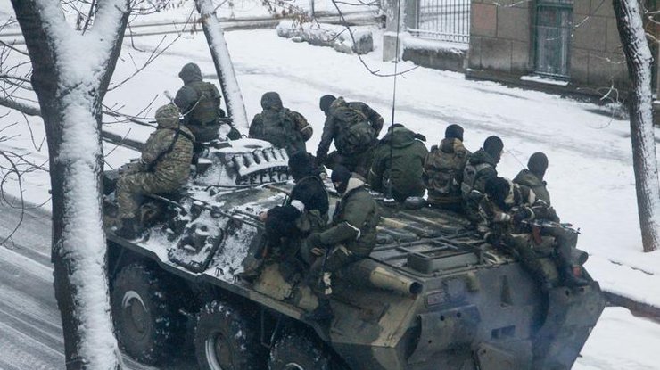 Российские войска на Донбассе 