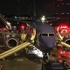 В Америке загорелся самолет с пассажирами 