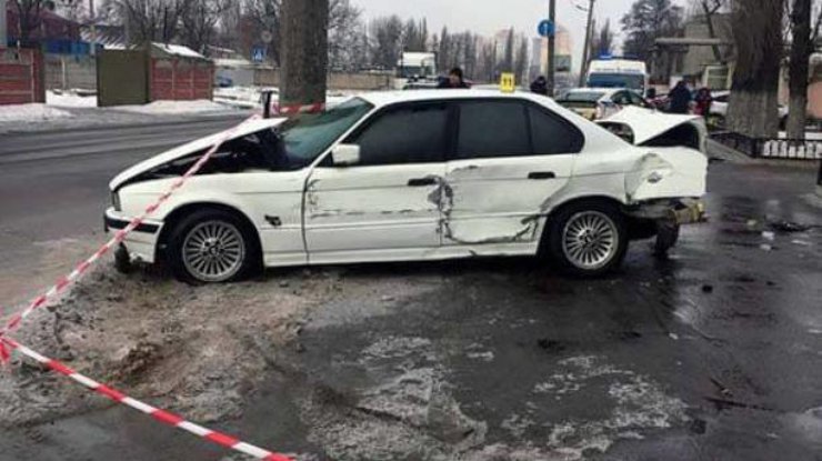 Авария в Киеве 