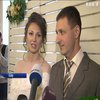 В Києві після 2 років полону одружився військовий 