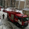 В Киеве горел Институт пульмонологии (фото)