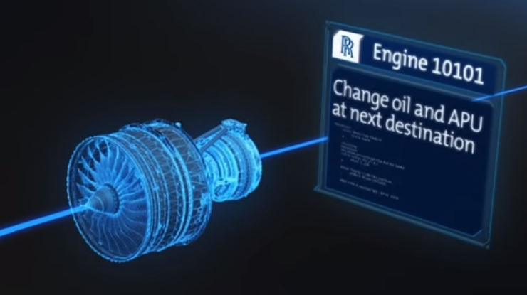 Проект IntelligentEngine позволит двигателям "учиться". Кадр из youtube.com/Rolls-Royce
