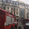 В центре Киева не могли потушить крупный пожар в элитном доме 