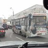 Киевлян шокировала "гоночная" маршрутка (фото)