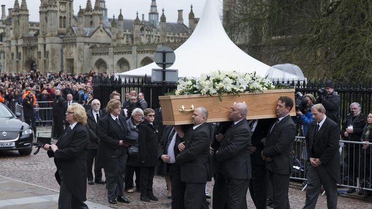 Похороны Стивена Хокинга 