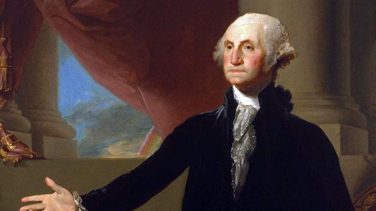 Первый президент США Джордж Вашингтон