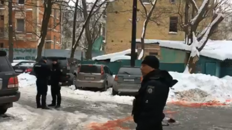 В Киеве напали на человека 