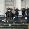 В Полтаве избили чиновников за неубранный снег (фото, видео)