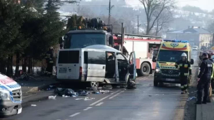 В Польше автобус с украинцами попал в ДТП, есть жертвы