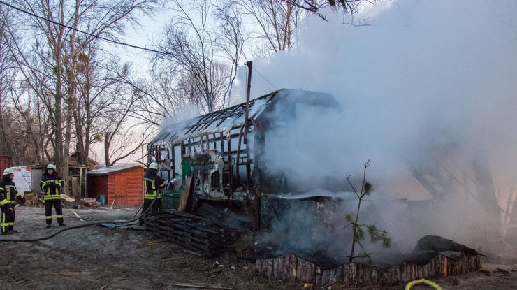 В Киеве горел Гидропарк, есть погибший