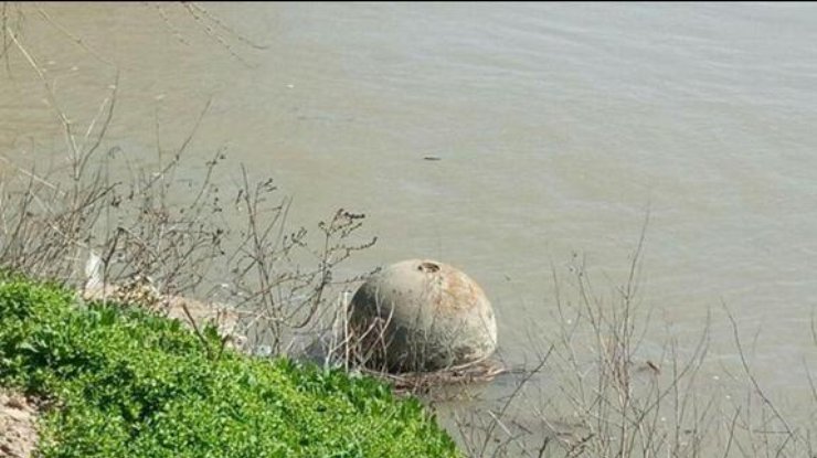 В Одесской области обнаружили боевую мину в полтонны