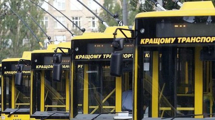 В Киеве изменят маршруты троллейбусов