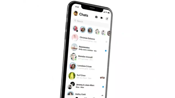 Facebook представил редизайн приложения Messenger