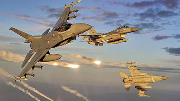 20 самолетов ВВС Турции уничтожили 14 крупных объектов. Илл. Фото: novosti.az