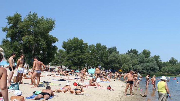 Предостережение касается 12 пляжей Киева. Фото: gorodkiev.com.ua