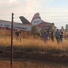 В ЮАР разбился пассажирский самолет (фото) 