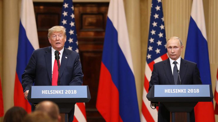 Трамп и Путин в Хельсинки 