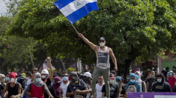 В Никарагуа продолжаются массовые беспорядки. Фото: EFE