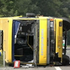 На Дніпропетровщині автобус з пасажирами зіткнувся з фурою