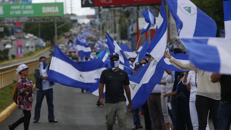 Демонстрации против правительства президента Даниэля Ортеги начались 18 апреля