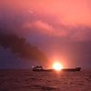 Пожар в Керченском проливе: появилось новое видео