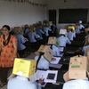 Студенты в Индии сдавали экзамены в коробках (фото)