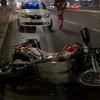 В Киеве мотоциклист сбил пенсионера 