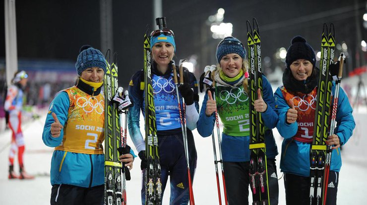 Чемпионки Сочи-2014 / Фото: biathlon.com.ua