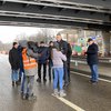 В Киеве прошли испытания Шулявского моста (фото)