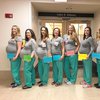 В роддоме забеременели сразу девять медсестер