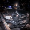 Пьяный водитель убегал от полиции и протаранил Mercedes