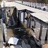 В России рухнул автомобильный мост (видео)
