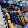 В Нью-Йорке вертолет упал в реку: видео крушения