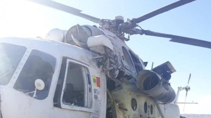 Фото: в Афганистане напали на вертолет с украинцами / TV8