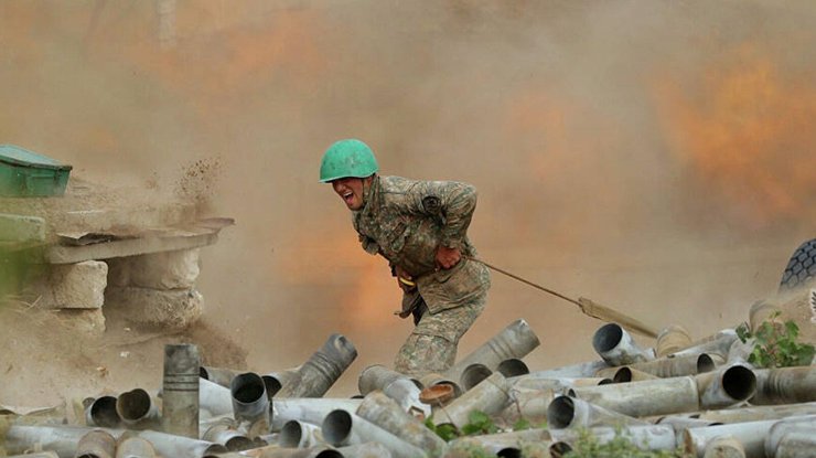 Фото: ситуация в Нагорном Карабахе / РИА-Новости