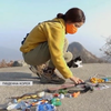 Художниця перетворила сміття національних парків на мистецтво