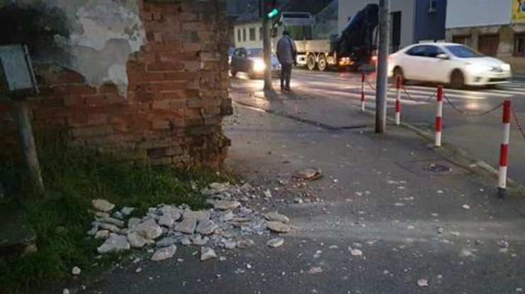 Последствия землетрясения в Хорватии / Фото: Vecernji List