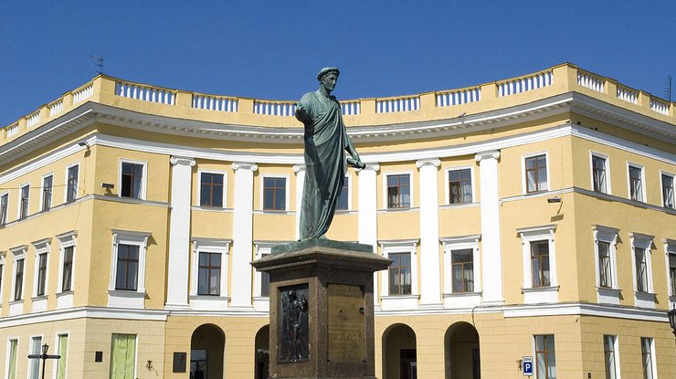 Памятник Дюку де Ришелье в Одессе
