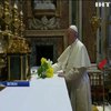 Папа Римський проведе великодню службу без вірян