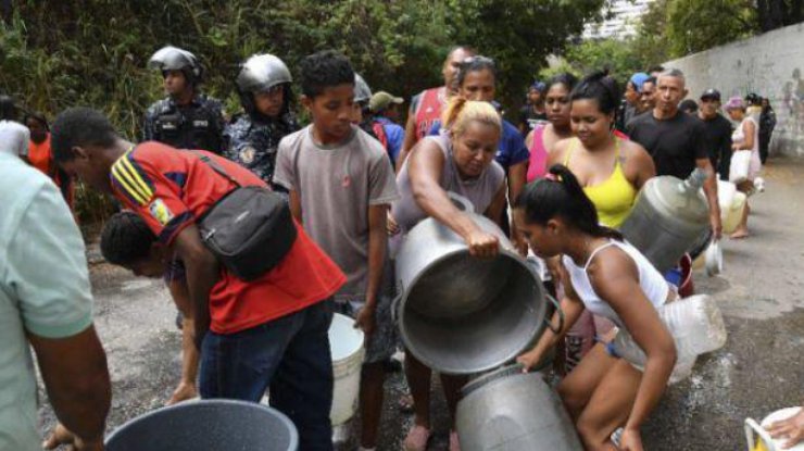 В Венесуэле начались массовые протесты/ Фото: rbc.ua