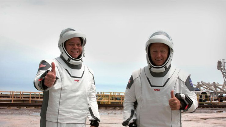 Астронавты Даг Херли и Боб Бенкен/ Фото: rbc.ru
