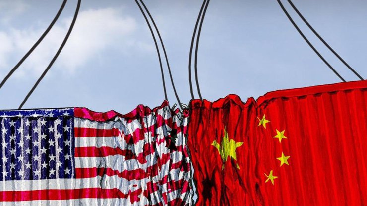 Санкции / Фото: China & US Flags clip-art