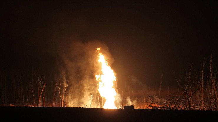 Фото: взрыв в Лубнах / telegram.org/synegubov