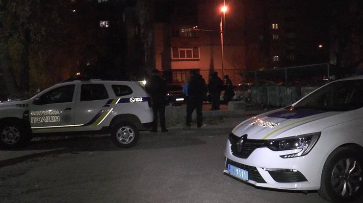 Фото: место убийства активиста / МВД