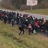 Сотни беженцев готовятся к прорыву из Беларуси в Польшу: появилось видео