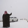 В Саудовской Аравии впервые за несколько лет выпал снег (видео)